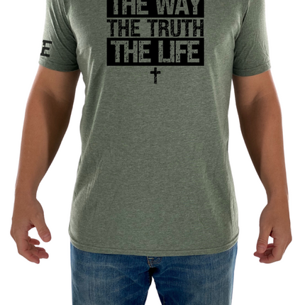 The Way The Truth The Life Mens Tee