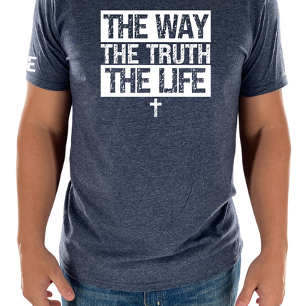 The Way The Truth The Life Mens Tee